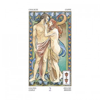 Tarot Art Nouveau kortos Lo Scarabeo